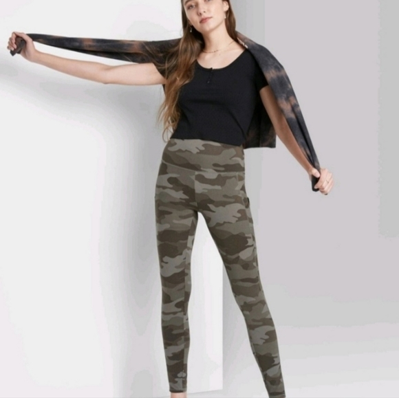 wild fable Pants - Ultra soft high waist camo leggings  Wild Fable Target NWT Size Varies